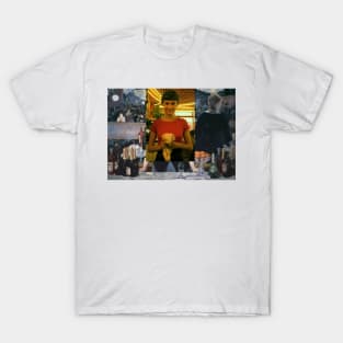 A Bar at the Folies-Bergère by Edouard Manet and Amelie Poulain T-Shirt